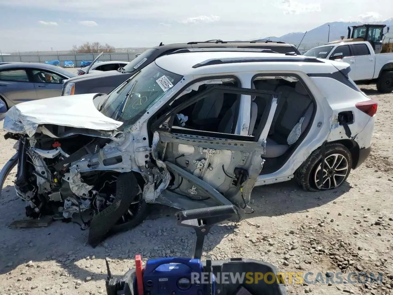 1 Photograph of a damaged car KL79MPSL3RB042821 CHEVROLET TRAILBLZR 2024