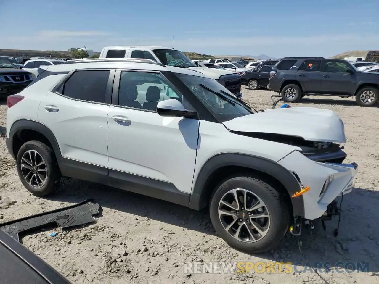 4 Photograph of a damaged car KL79MPSL3RB042821 CHEVROLET TRAILBLZR 2024