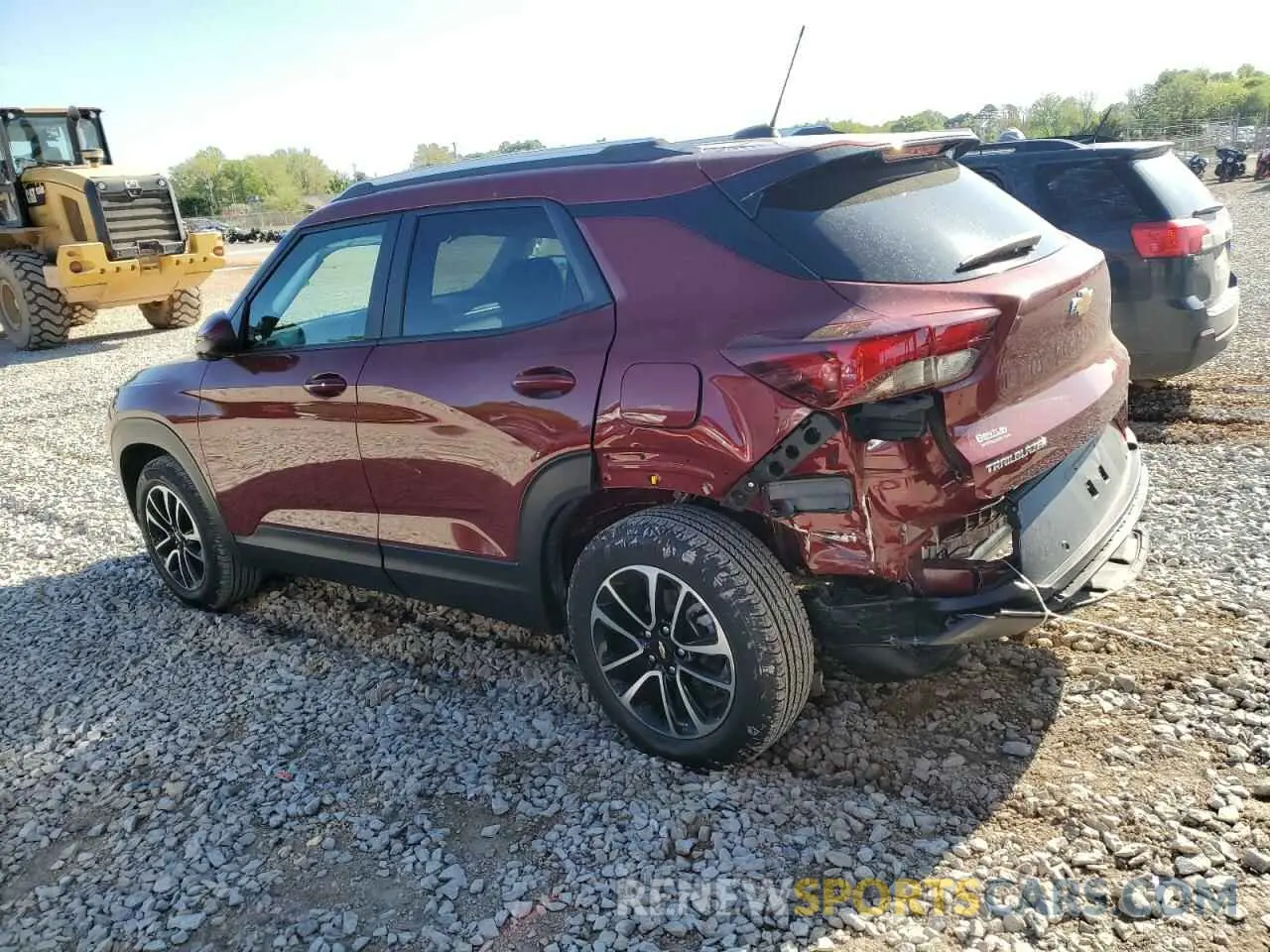2 Photograph of a damaged car KL79MPSL4RB218047 CHEVROLET TRAILBLZR 2024