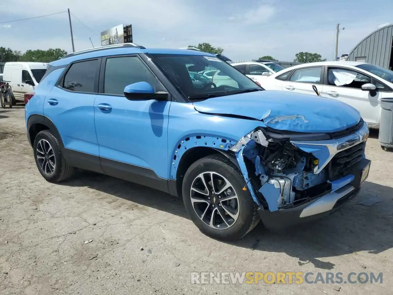4 Photograph of a damaged car KL79MPSL5RB083693 CHEVROLET TRAILBLZR 2024