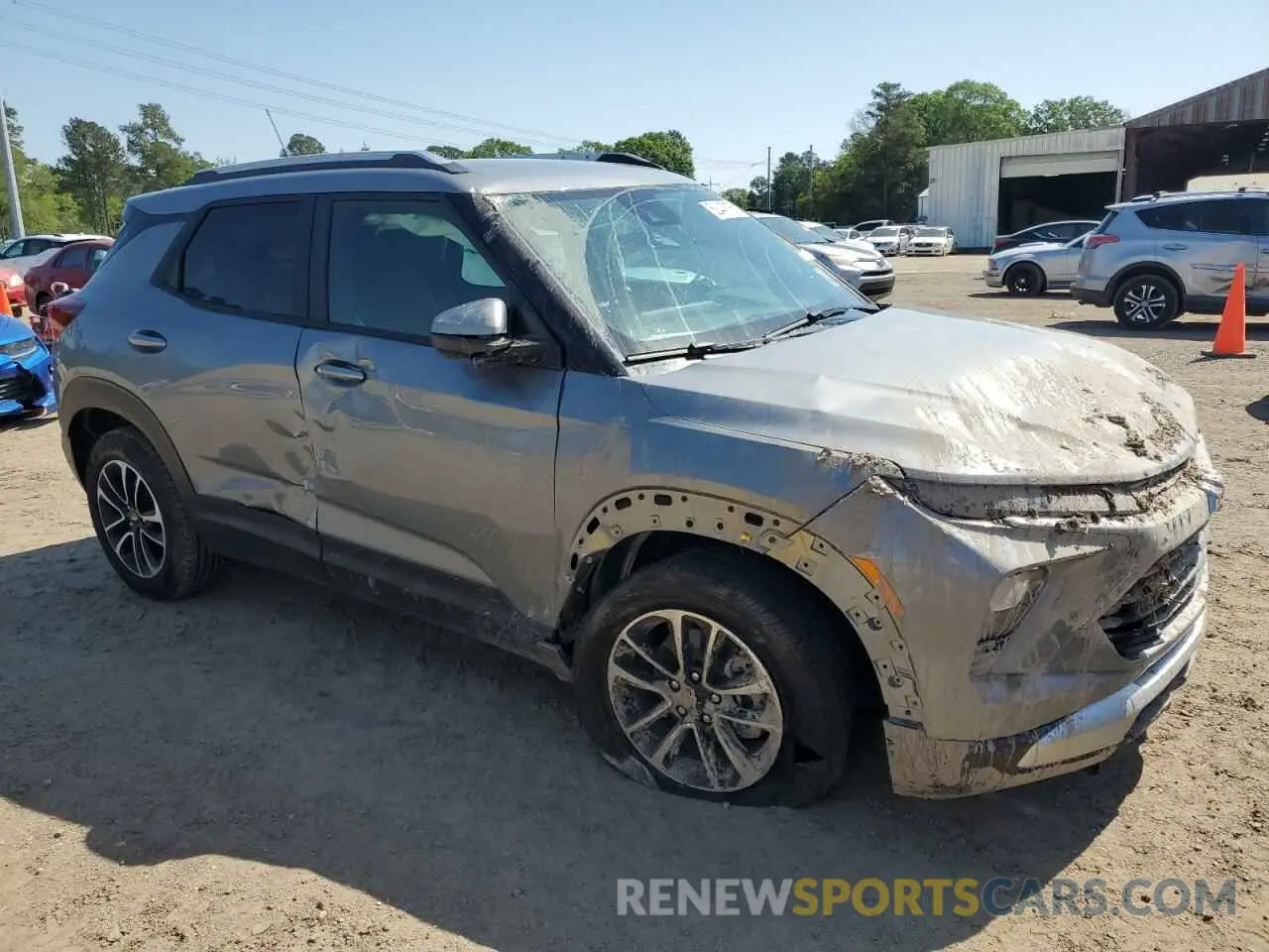 4 Photograph of a damaged car KL79MPSL5RB169523 CHEVROLET TRAILBLZR 2024
