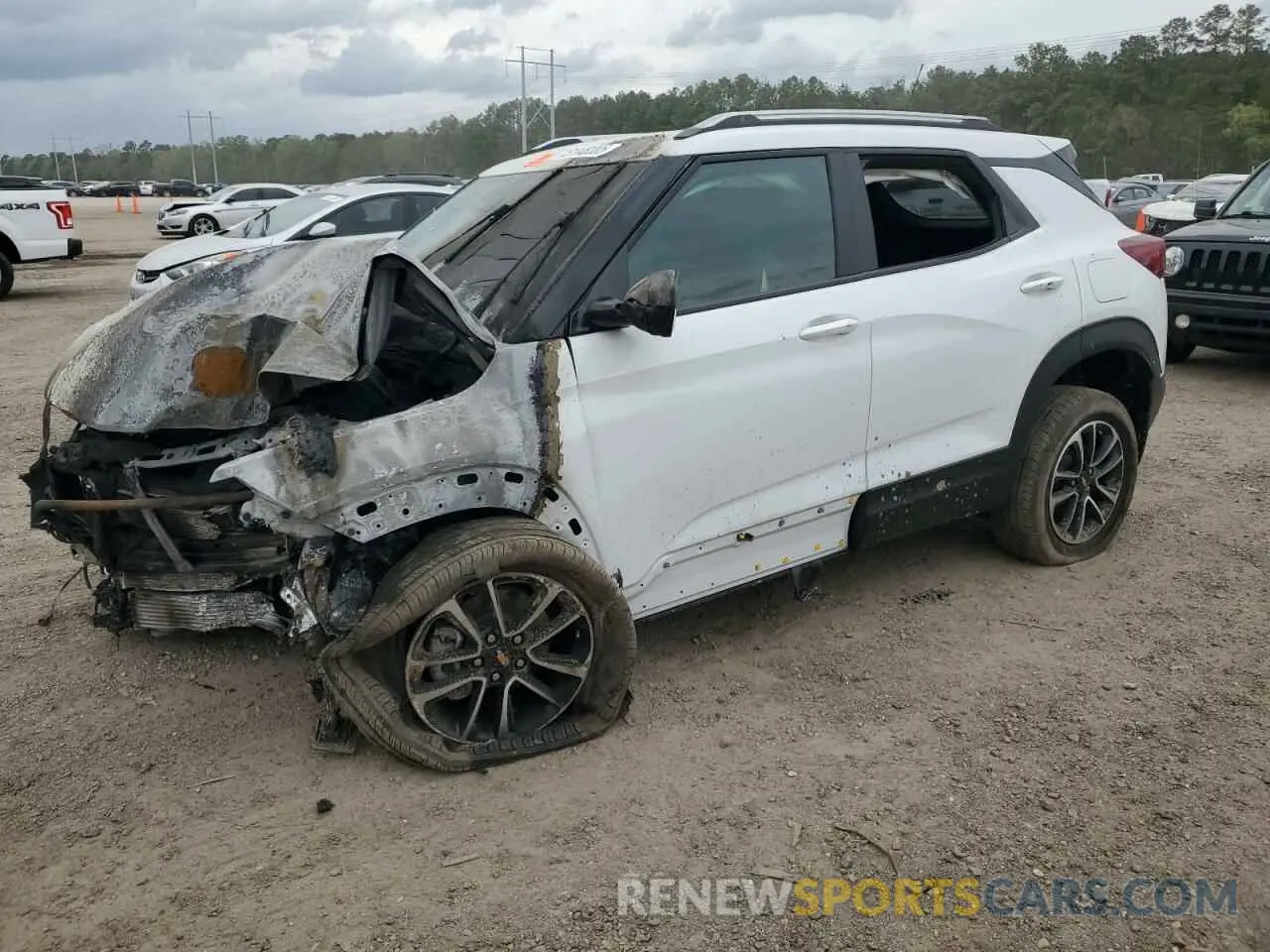 1 Photograph of a damaged car KL79MPSL6RB091320 CHEVROLET TRAILBLZR 2024