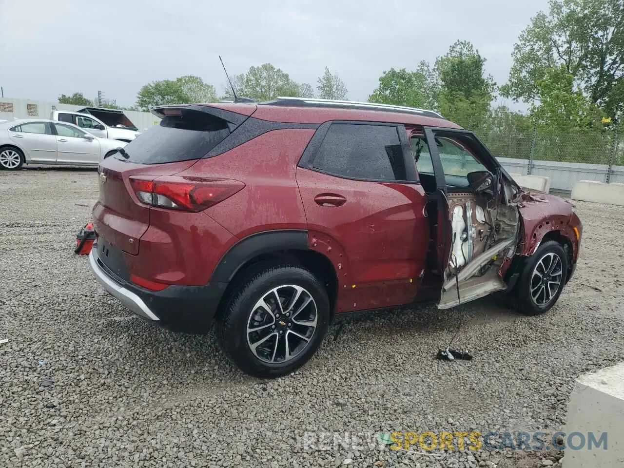 3 Photograph of a damaged car KL79MPSL7RB128584 CHEVROLET TRAILBLZR 2024