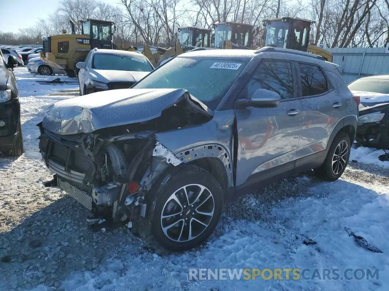 1 Photograph of a damaged car KL79MPSL7RB133252 CHEVROLET TRAILBLZR 2024