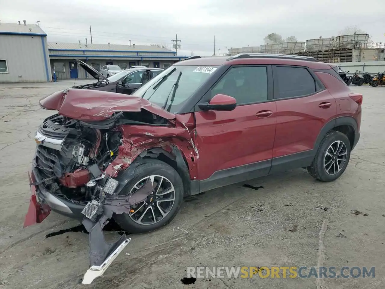 1 Photograph of a damaged car KL79MPSL8RB110031 CHEVROLET TRAILBLZR 2024