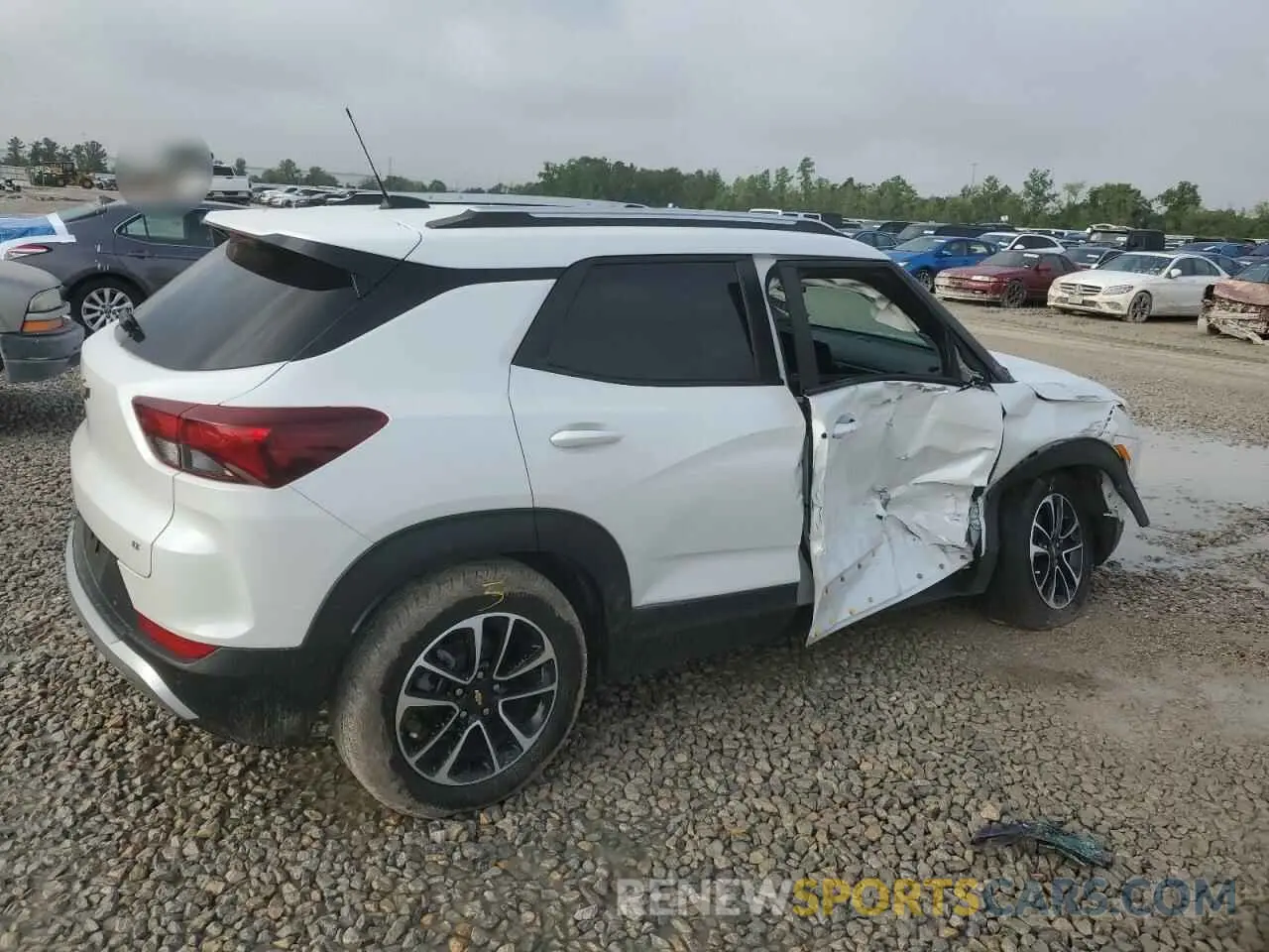 3 Photograph of a damaged car KL79MPSL8RB204376 CHEVROLET TRAILBLZR 2024