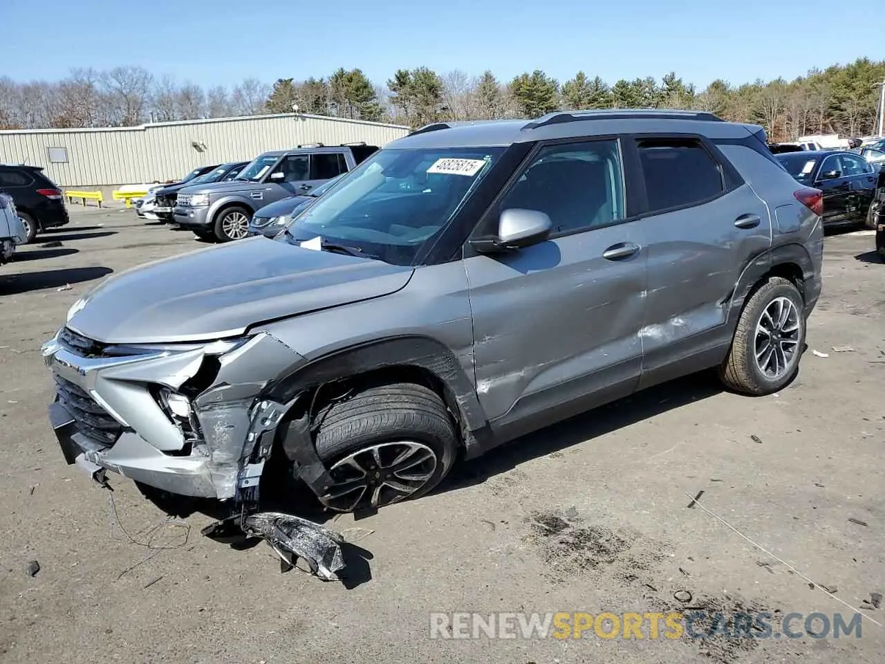1 Photograph of a damaged car KL79MRSL3RB036500 CHEVROLET TRAILBLZR 2024