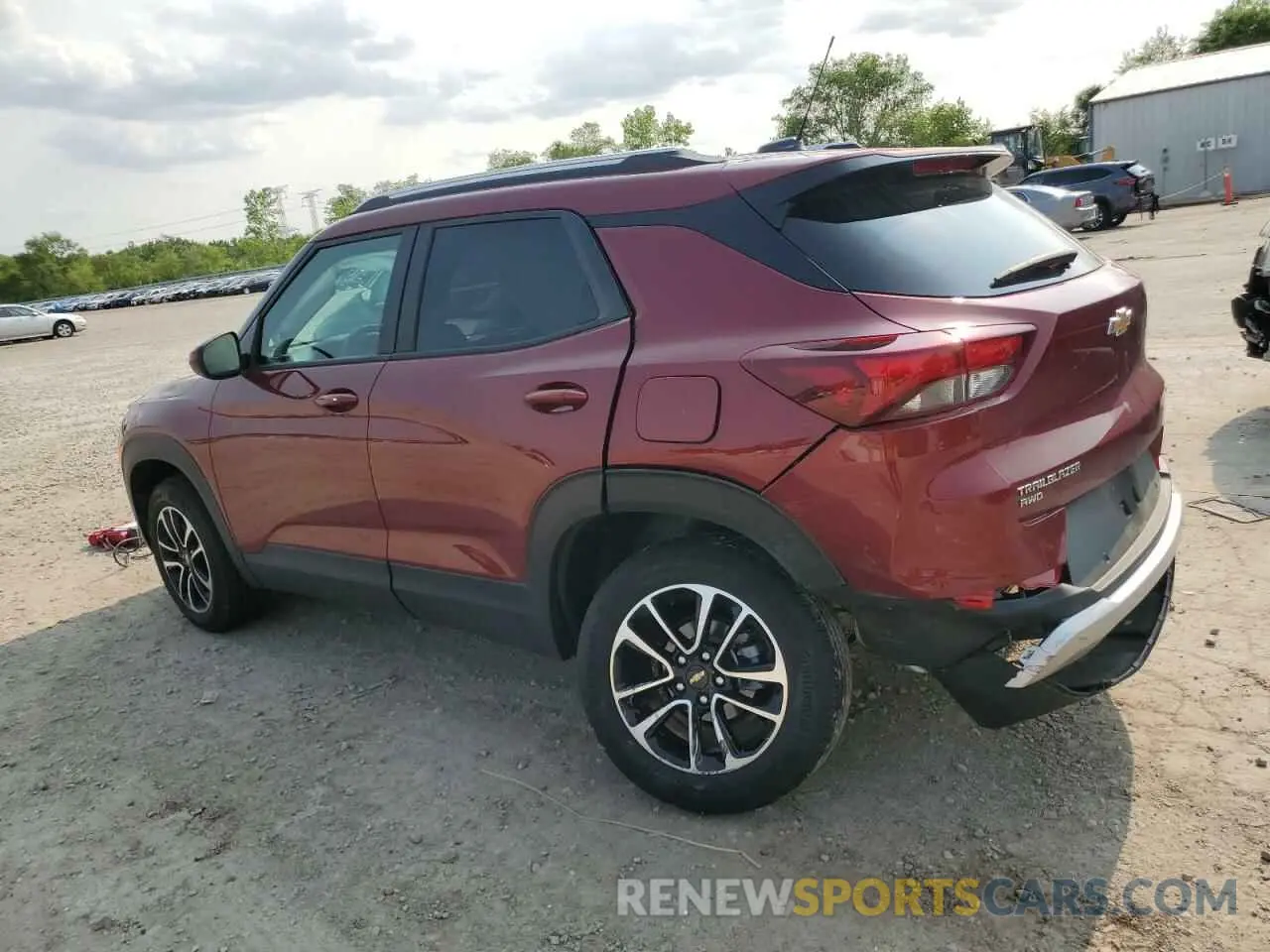2 Photograph of a damaged car KL79MRSL7RB217339 CHEVROLET TRAILBLZR 2024