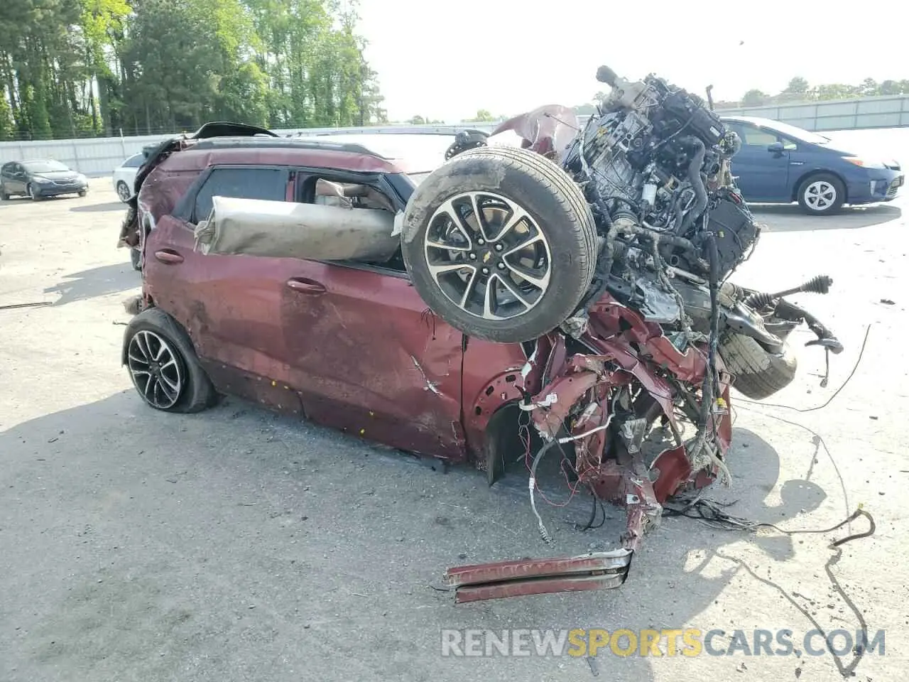 4 Photograph of a damaged car KL79MRSL8RB056032 CHEVROLET TRAILBLZR 2024