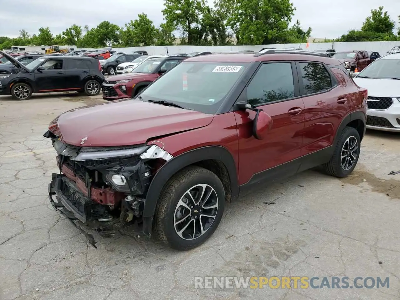 1 Photograph of a damaged car KL79MRSLXRB113721 CHEVROLET TRAILBLZR 2024