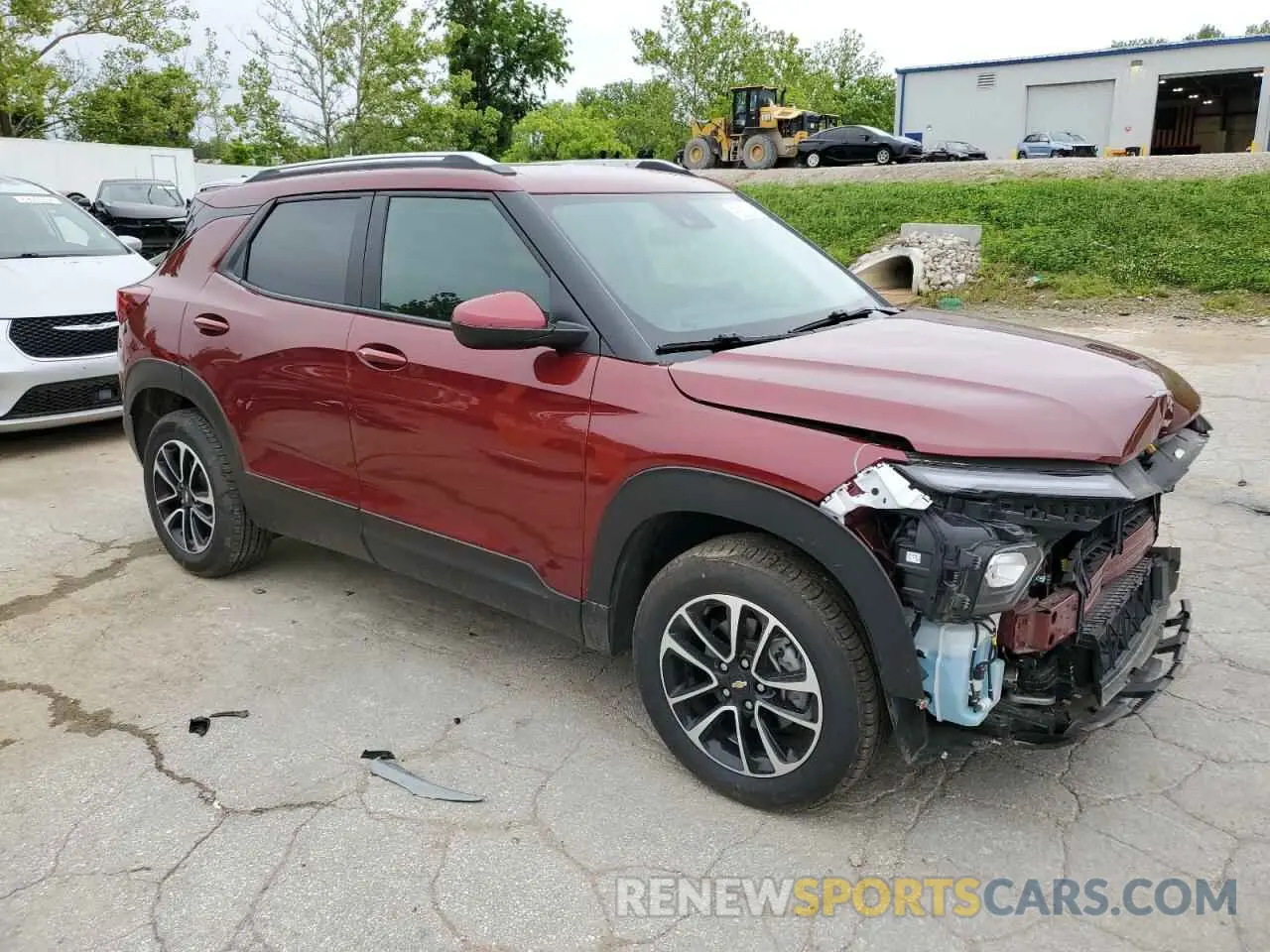 4 Photograph of a damaged car KL79MRSLXRB113721 CHEVROLET TRAILBLZR 2024