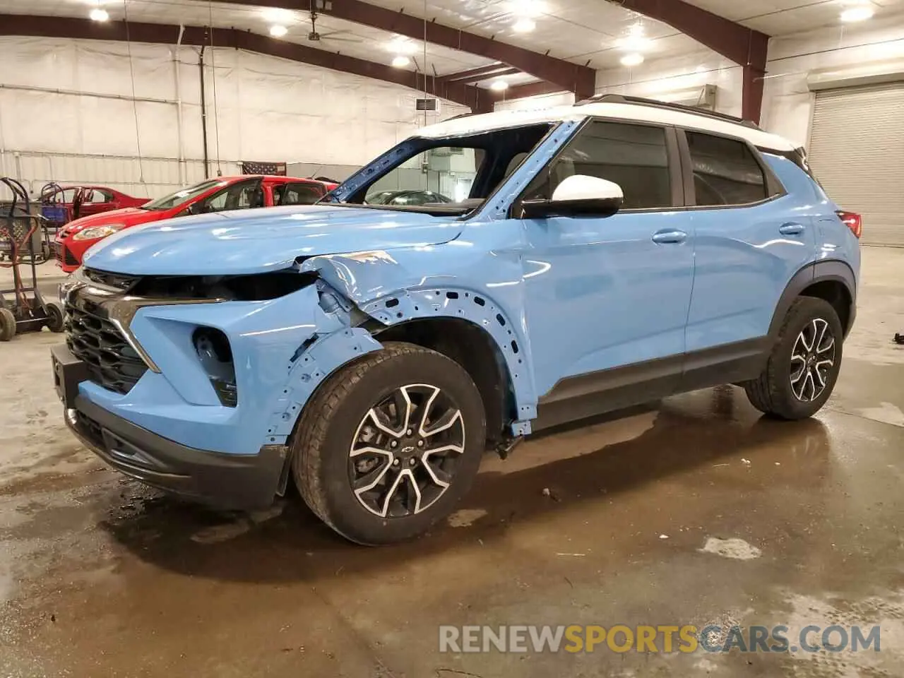 1 Photograph of a damaged car KL79MSSL4RB153669 CHEVROLET TRAILBLZR 2024
