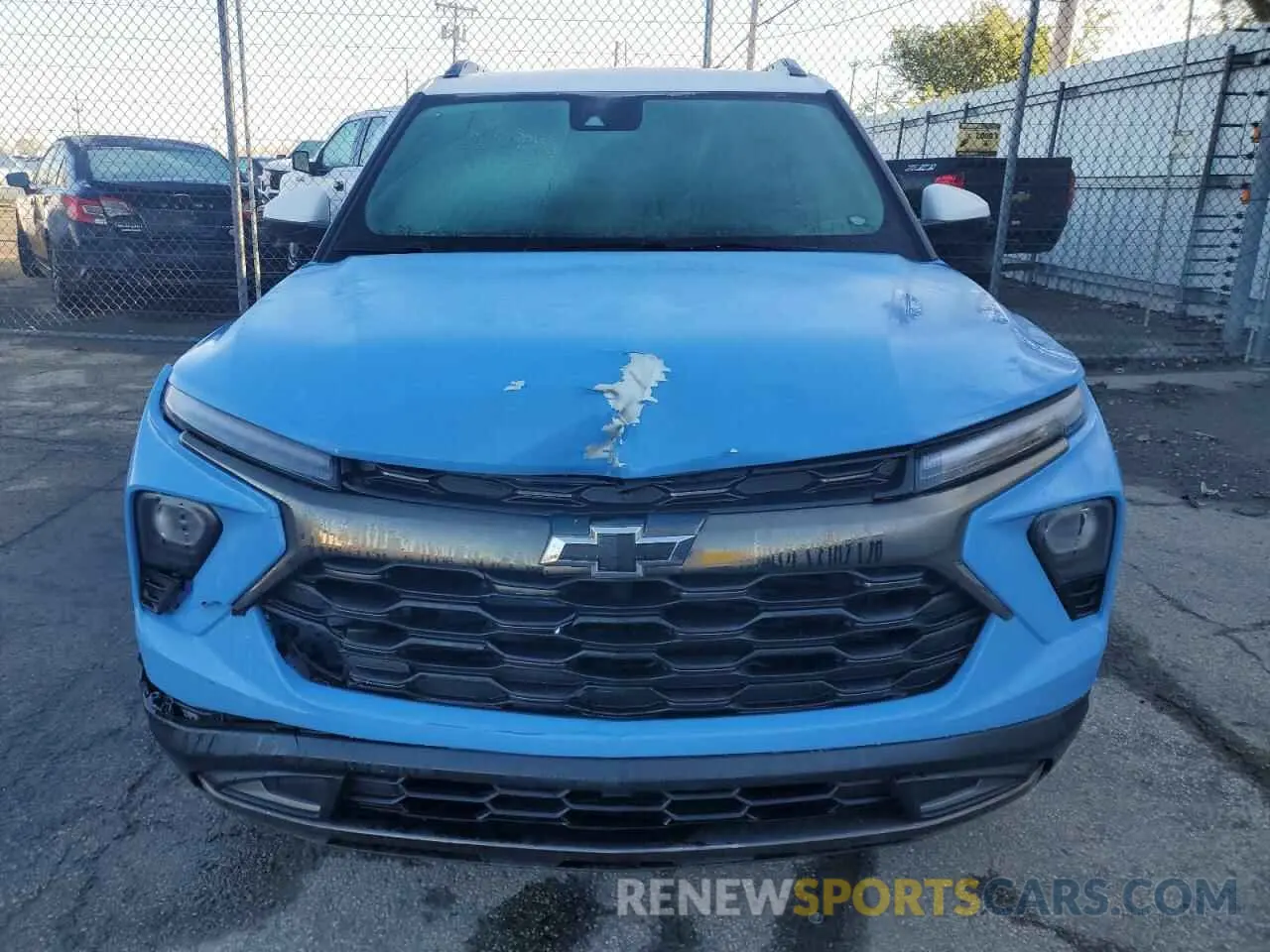 5 Photograph of a damaged car KL79MSSL6RB074987 CHEVROLET TRAILBLZR 2024