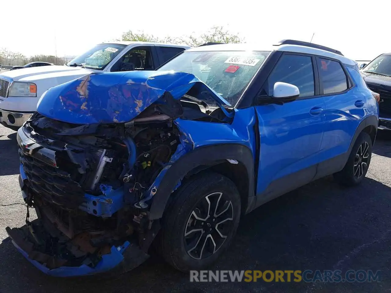 1 Photograph of a damaged car KL79MSSL8RB085618 CHEVROLET TRAILBLZR 2024