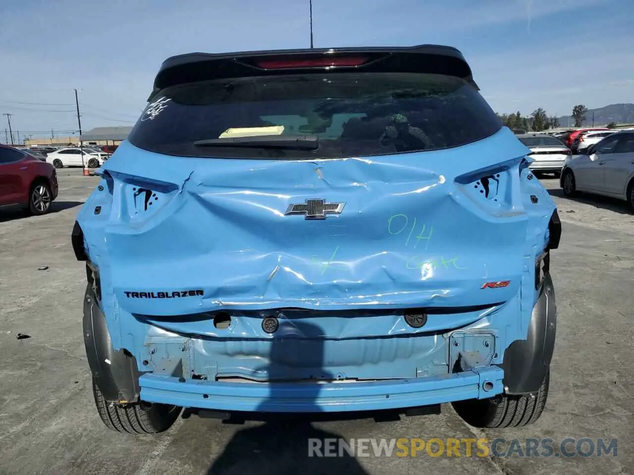 6 Photograph of a damaged car KL79MTSL1RB068360 CHEVROLET TRAILBLZR 2024