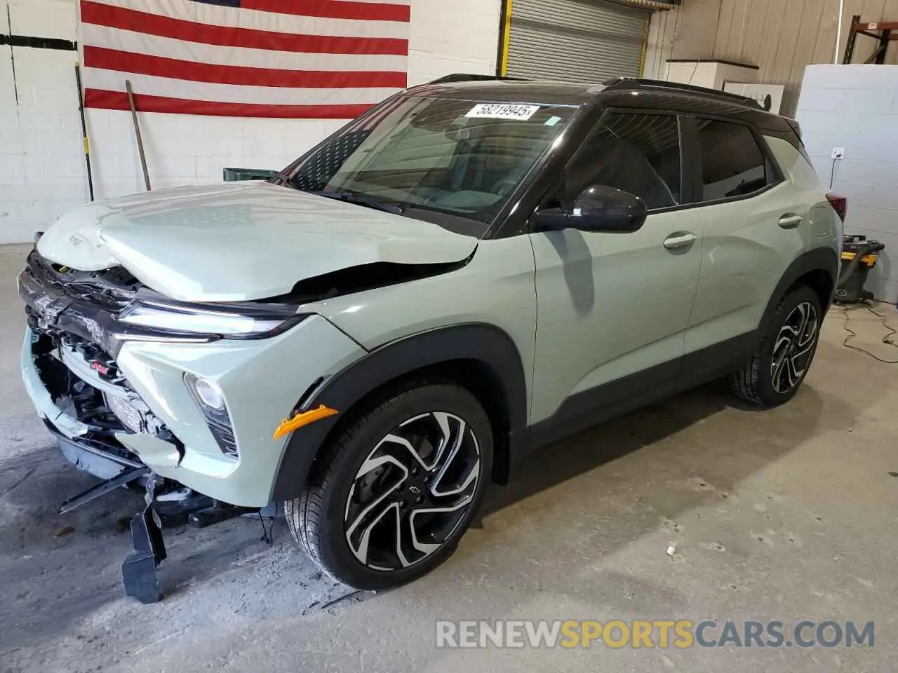 1 Photograph of a damaged car KL79MTSL2RB172548 CHEVROLET TRAILBLZR 2024