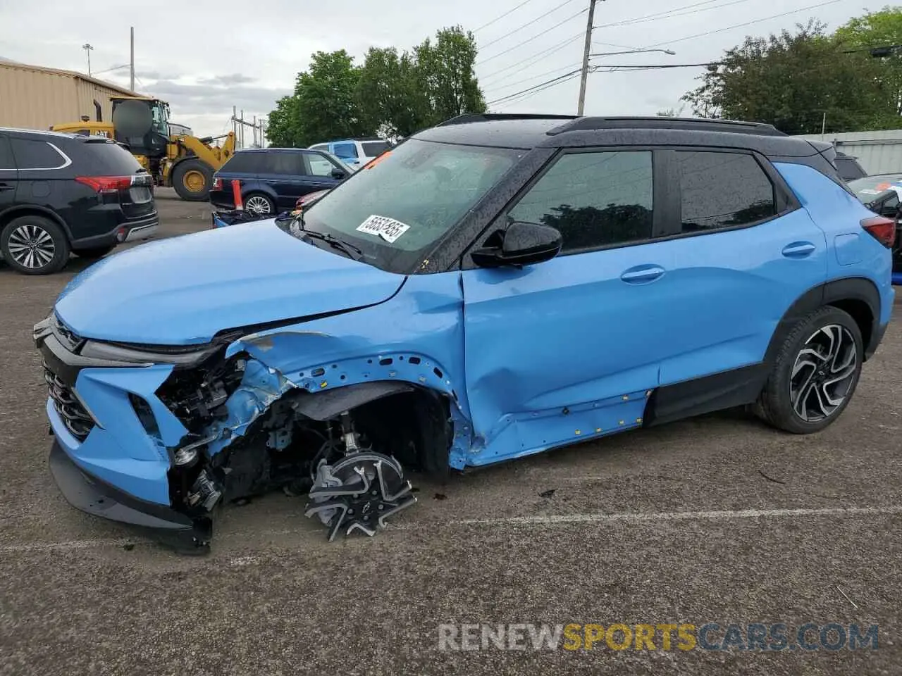 1 Photograph of a damaged car KL79MTSL4RB035840 CHEVROLET TRAILBLZR 2024