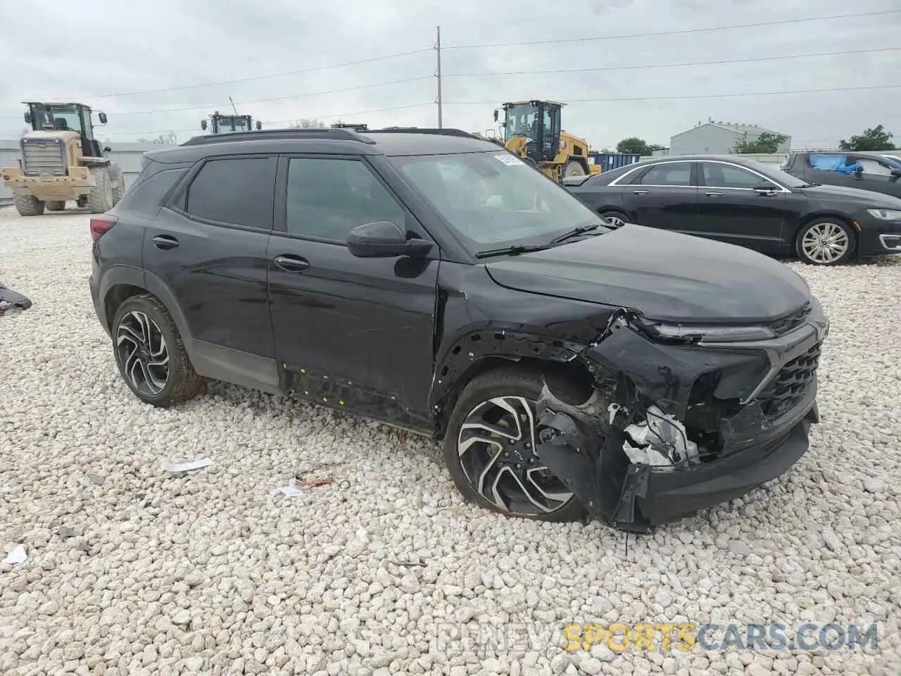 4 Photograph of a damaged car KL79MTSL5RB172057 CHEVROLET TRAILBLZR 2024