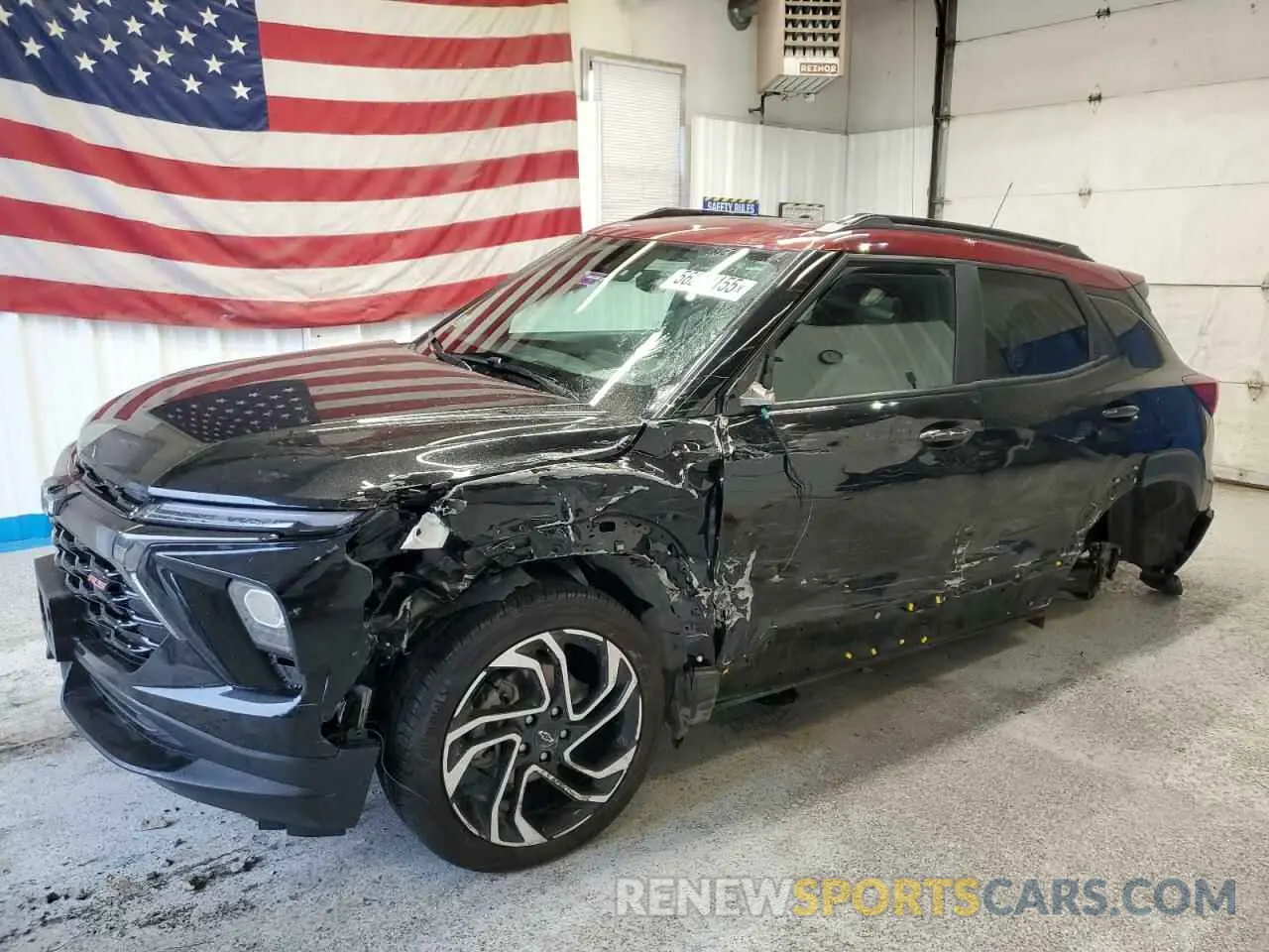 1 Photograph of a damaged car KL79MUSL2RB112257 CHEVROLET TRAILBLZR 2024