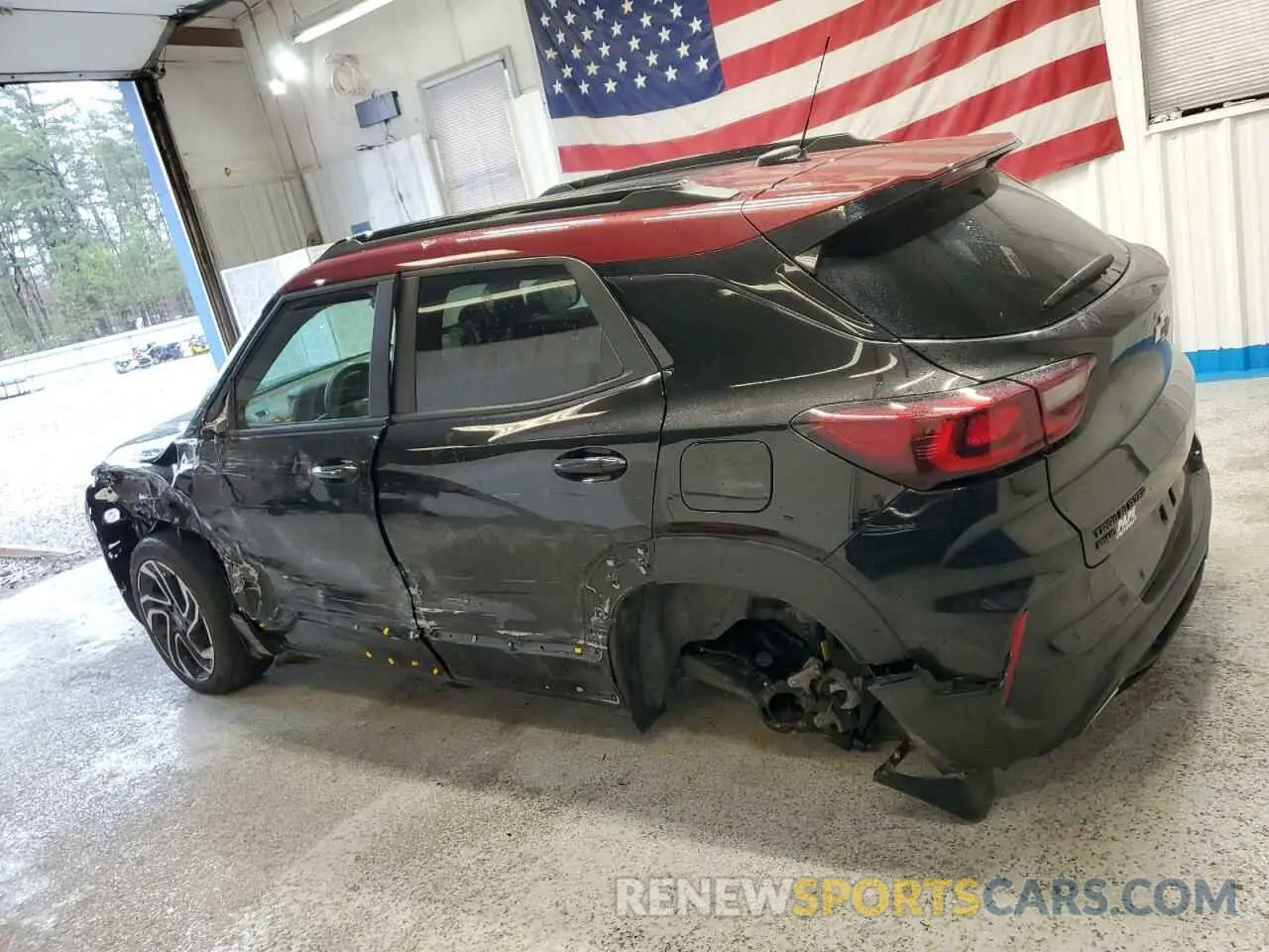 2 Photograph of a damaged car KL79MUSL2RB112257 CHEVROLET TRAILBLZR 2024