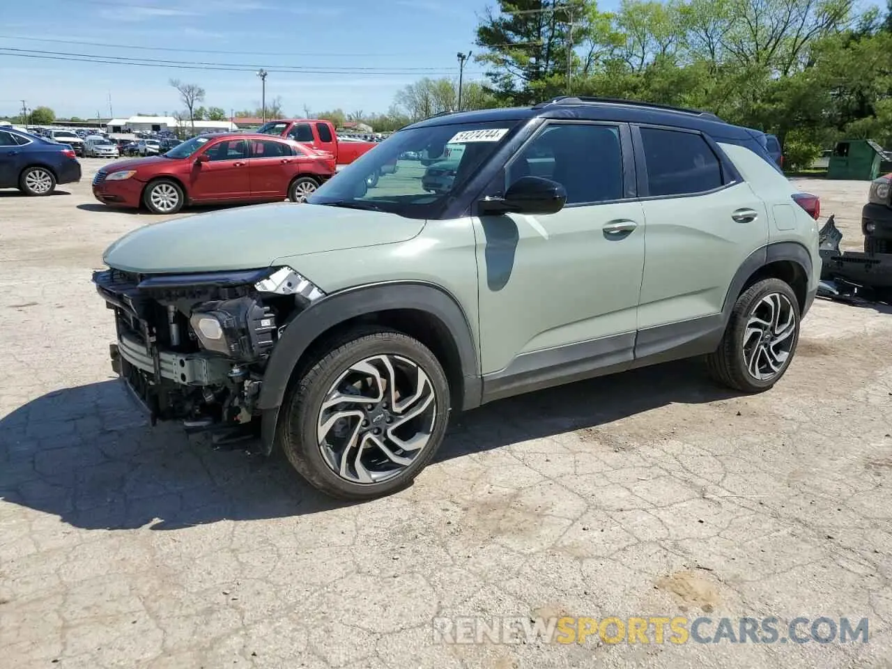 1 Photograph of a damaged car KL79MUSL6RB044450 CHEVROLET TRAILBLZR 2024