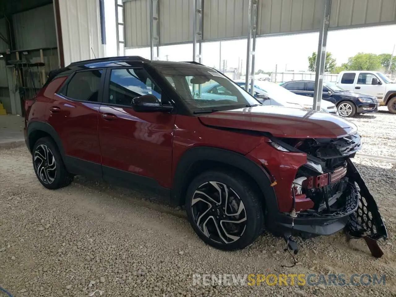 4 Photograph of a damaged car KL79MUSL6RB188810 CHEVROLET TRAILBLZR 2024