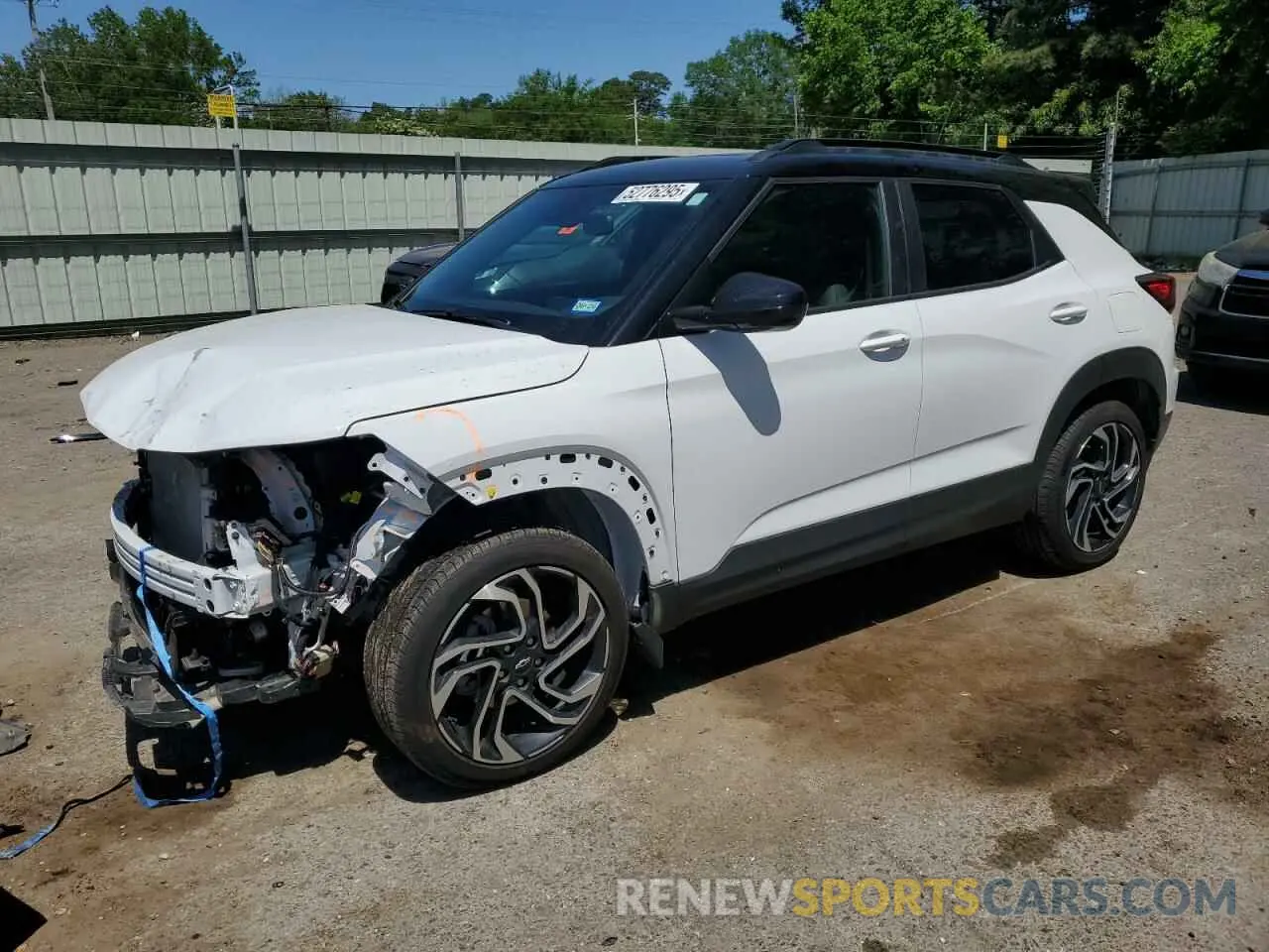 1 Photograph of a damaged car KL79MUSL6RB217593 CHEVROLET TRAILBLZR 2024