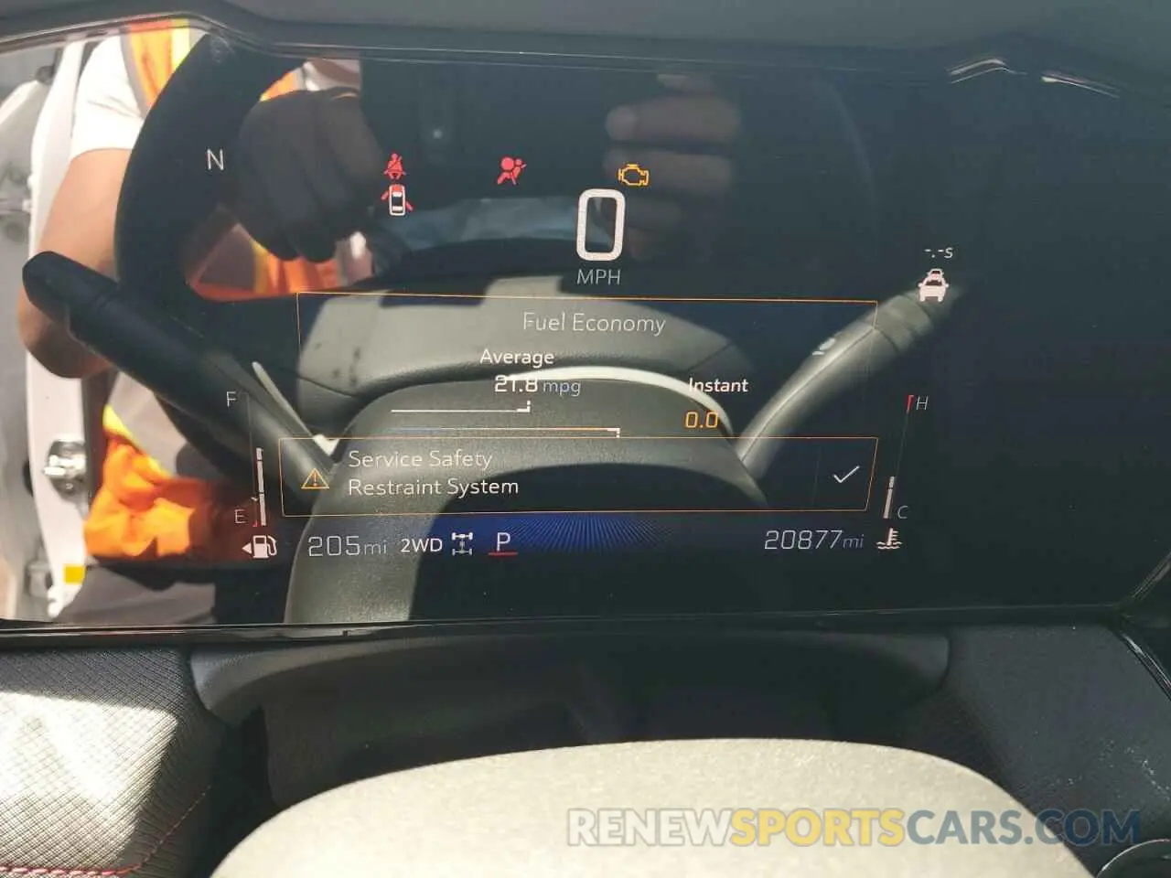 9 Photograph of a damaged car KL79MUSL6RB217593 CHEVROLET TRAILBLZR 2024