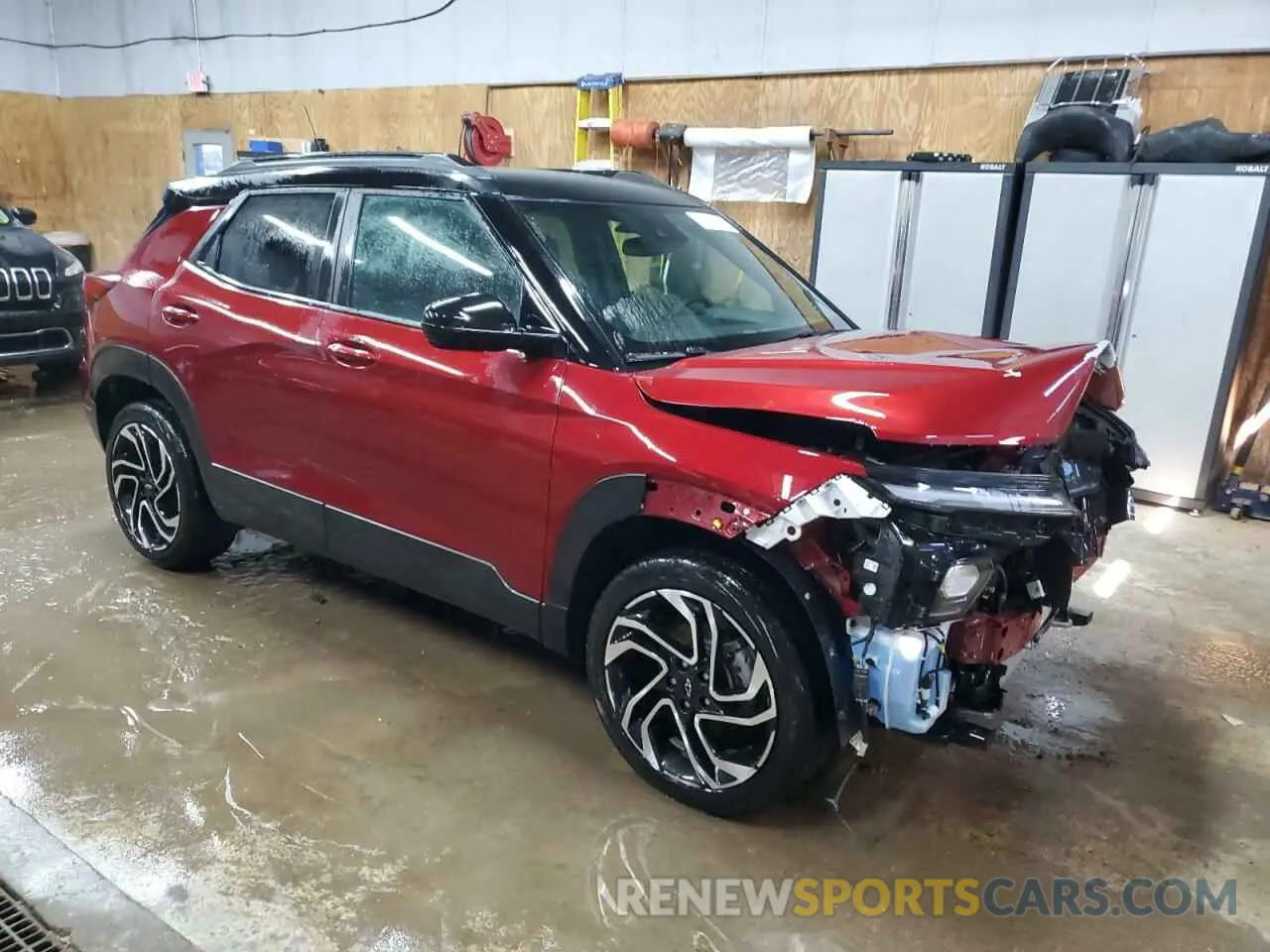 4 Photograph of a damaged car KL79MUSLXRB029322 CHEVROLET TRAILBLZR 2024