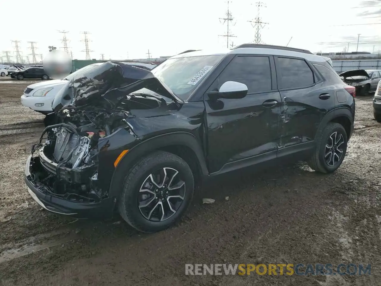 1 Photograph of a damaged car KL79MVSL6RB206776 CHEVROLET TRAILBLZR 2024