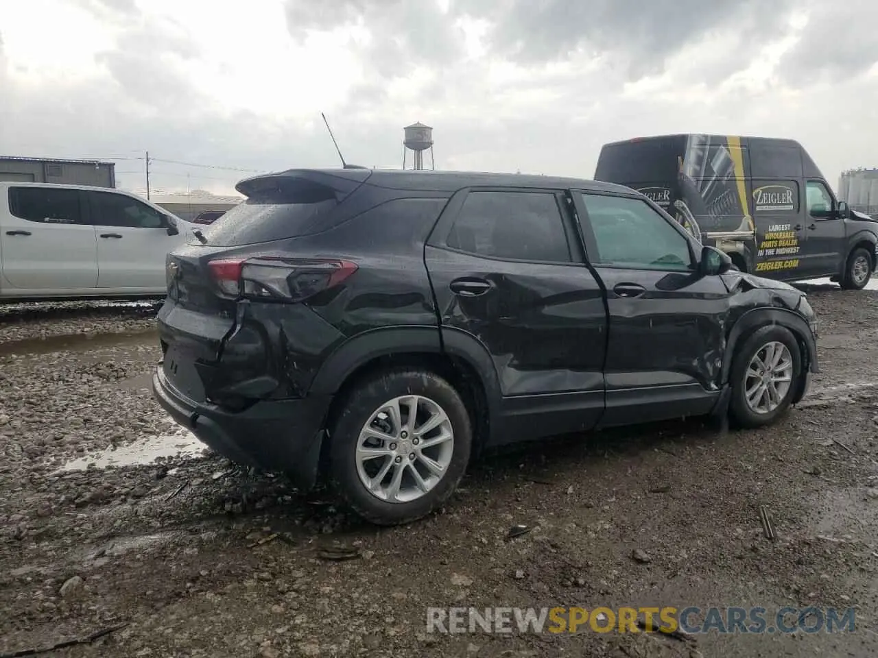 3 Photograph of a damaged car KL79MMSL8SB003680 CHEVROLET TRAILBLZR 2025