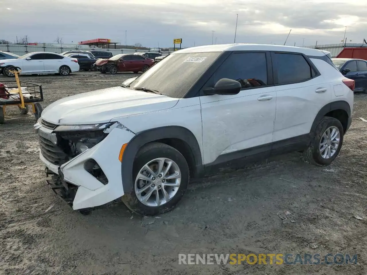 1 Photograph of a damaged car KL79MMSP4SB044102 CHEVROLET TRAILBLZR 2025