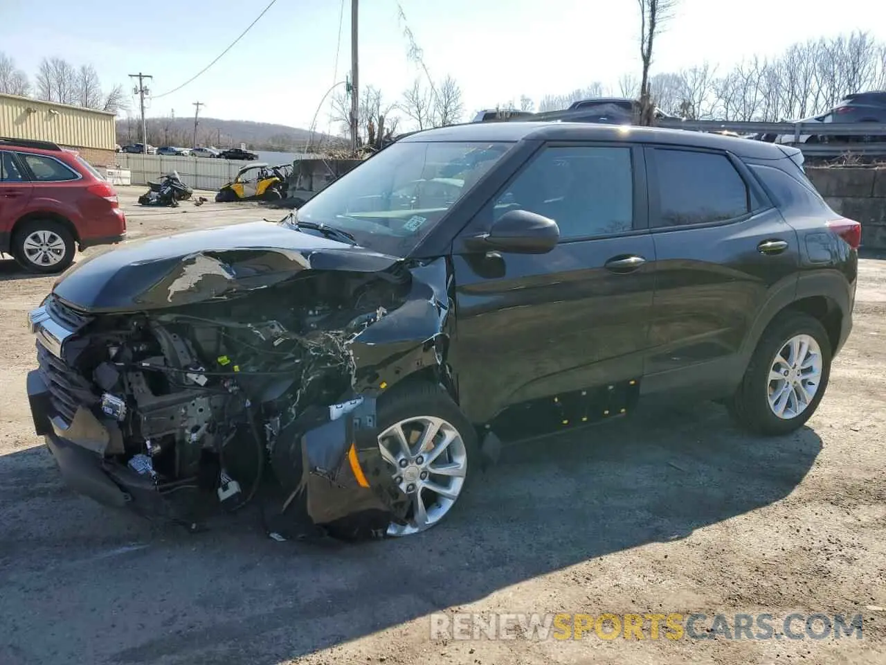 1 Photograph of a damaged car KL79MNSLXSB029526 CHEVROLET TRAILBLZR 2025