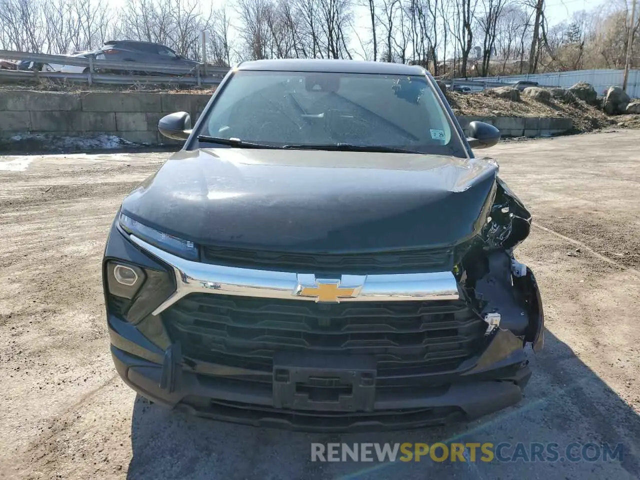 5 Photograph of a damaged car KL79MNSLXSB029526 CHEVROLET TRAILBLZR 2025