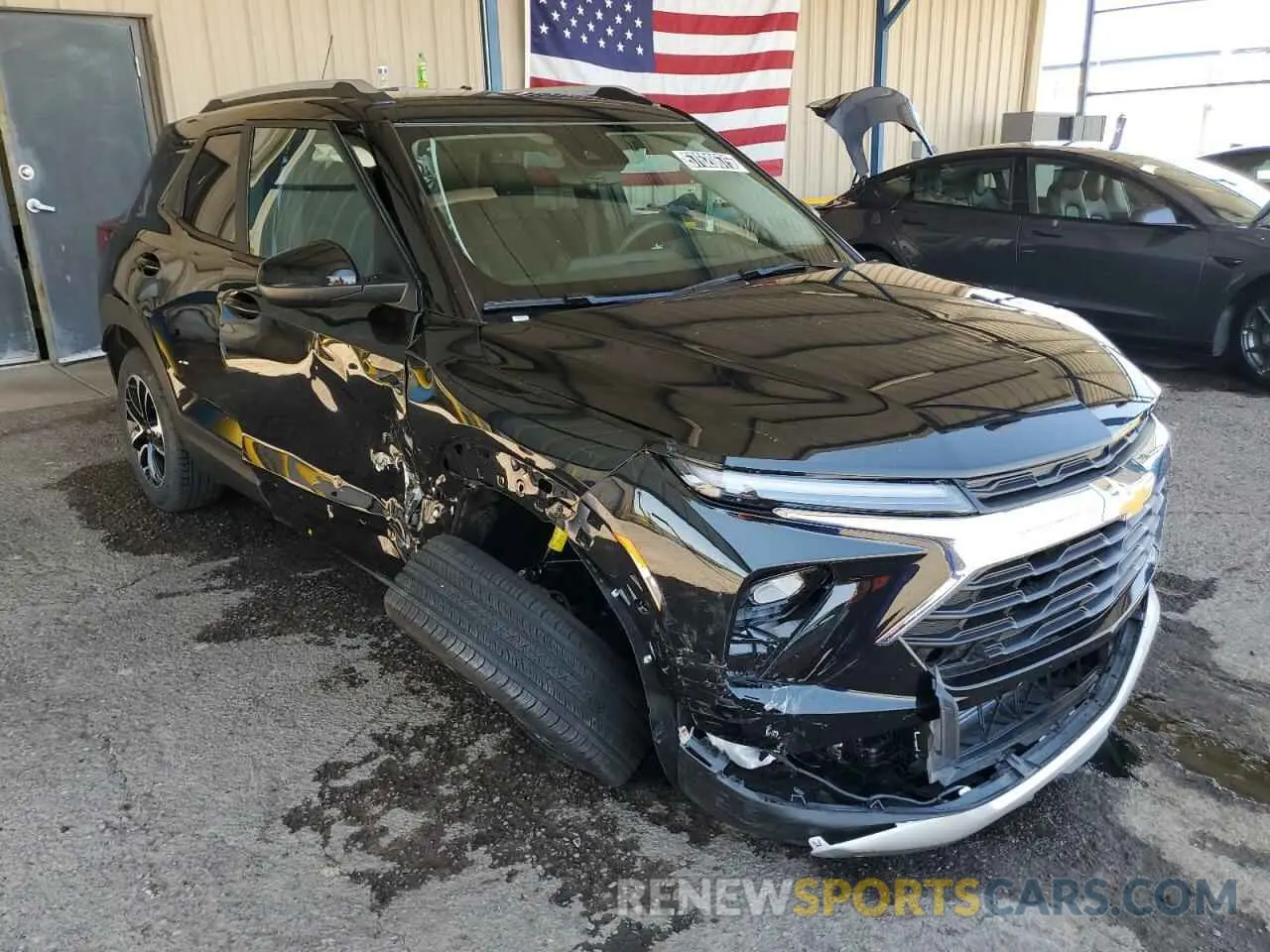 4 Photograph of a damaged car KL79MPSL3SB140253 CHEVROLET TRAILBLZR 2025