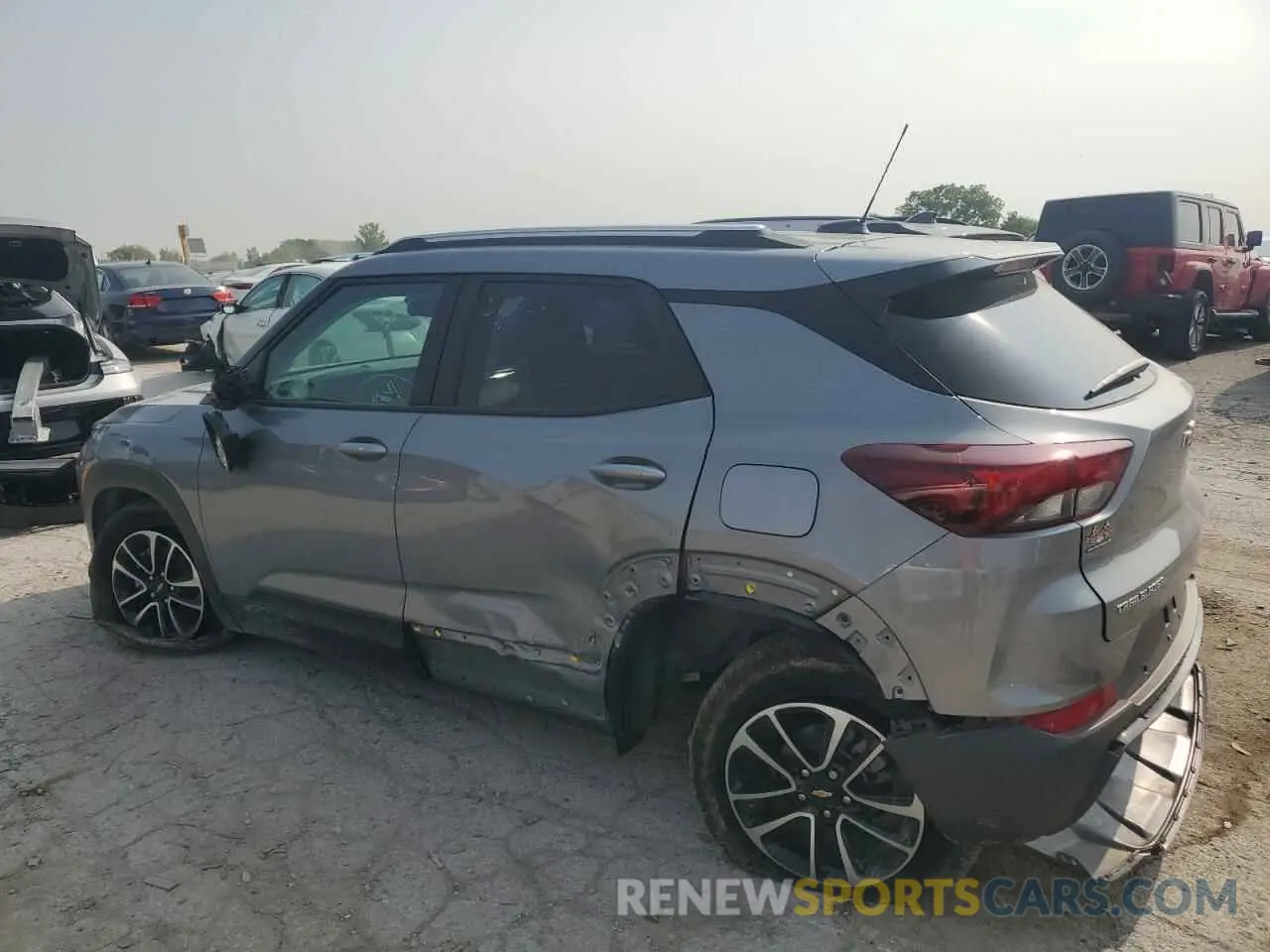 2 Photograph of a damaged car KL79MPSL3SB165511 CHEVROLET TRAILBLZR 2025