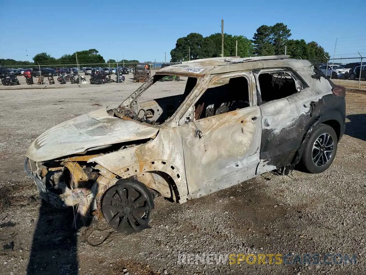 1 Photograph of a damaged car KL79MPSL6SB007745 CHEVROLET TRAILBLZR 2025