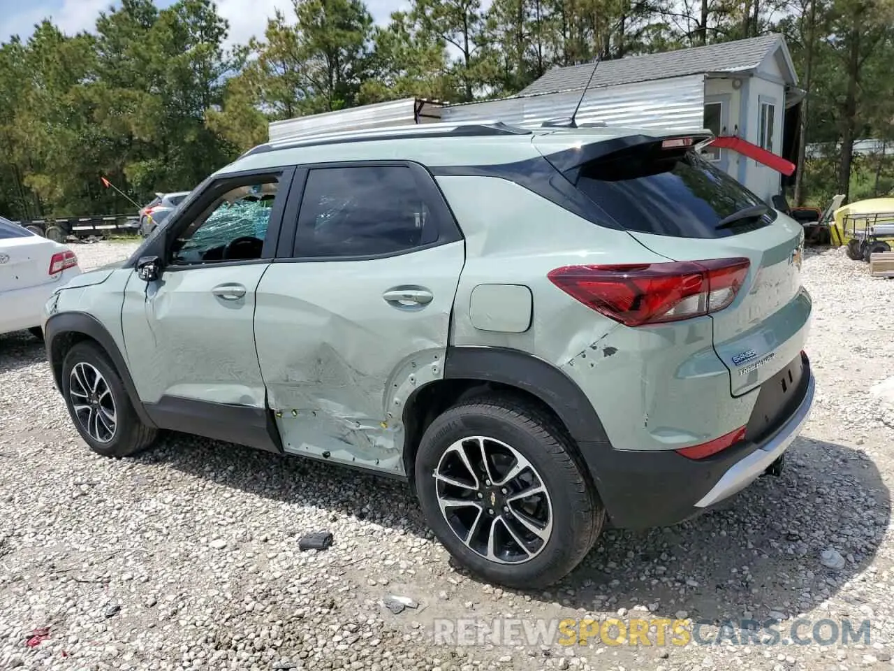 2 Photograph of a damaged car KL79MPSL6SB157175 CHEVROLET TRAILBLZR 2025