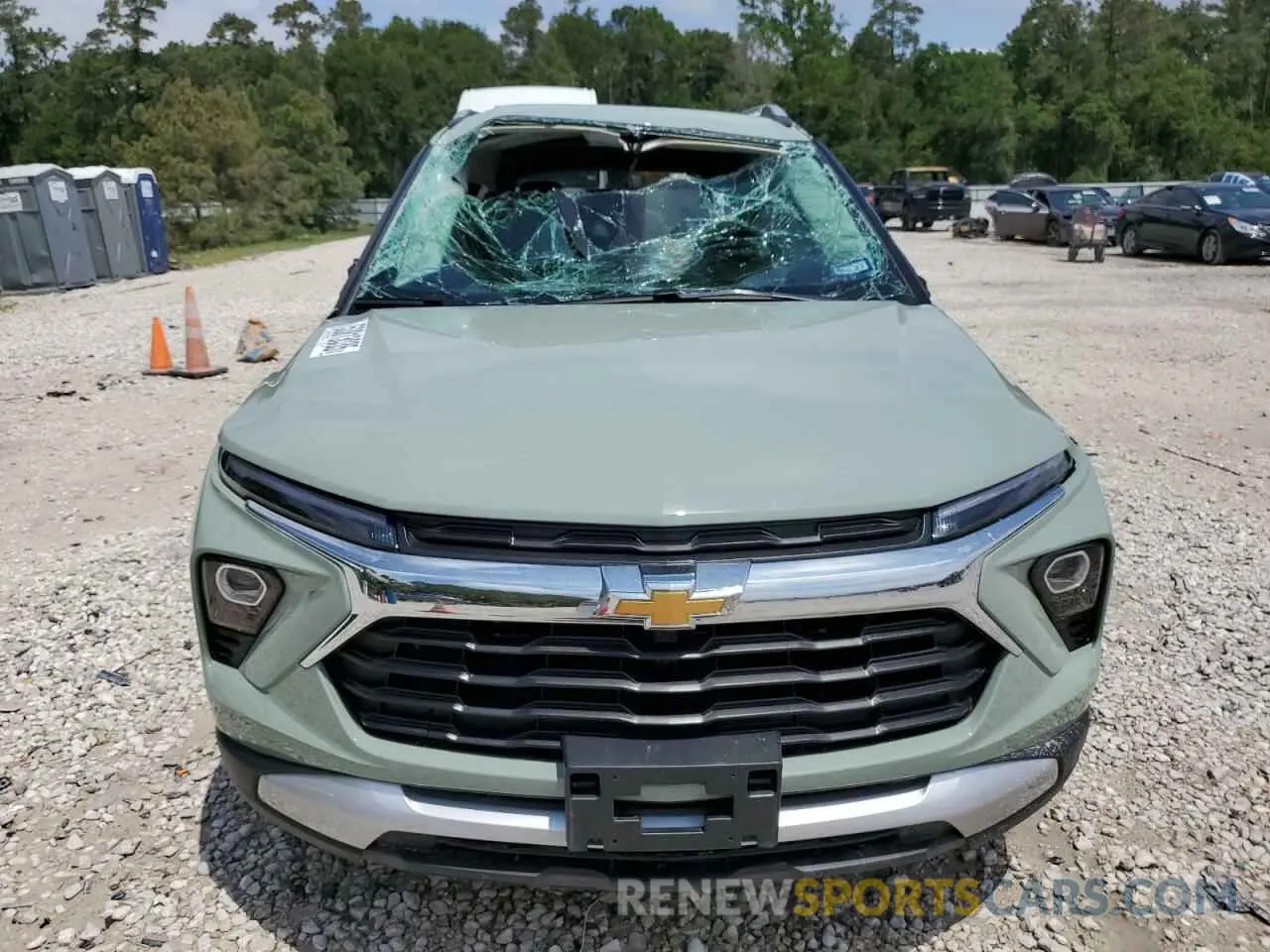 5 Photograph of a damaged car KL79MPSL6SB157175 CHEVROLET TRAILBLZR 2025
