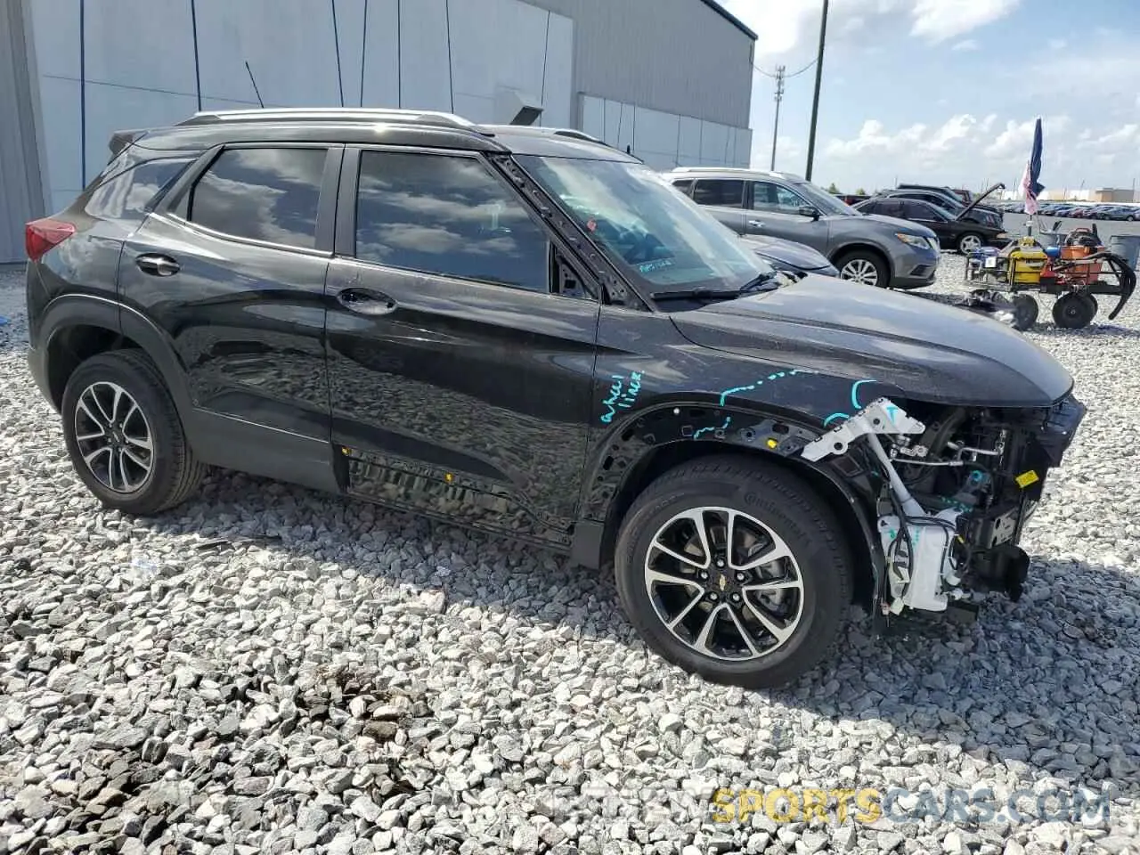 4 Photograph of a damaged car KL79MPSL7SB085807 CHEVROLET TRAILBLZR 2025