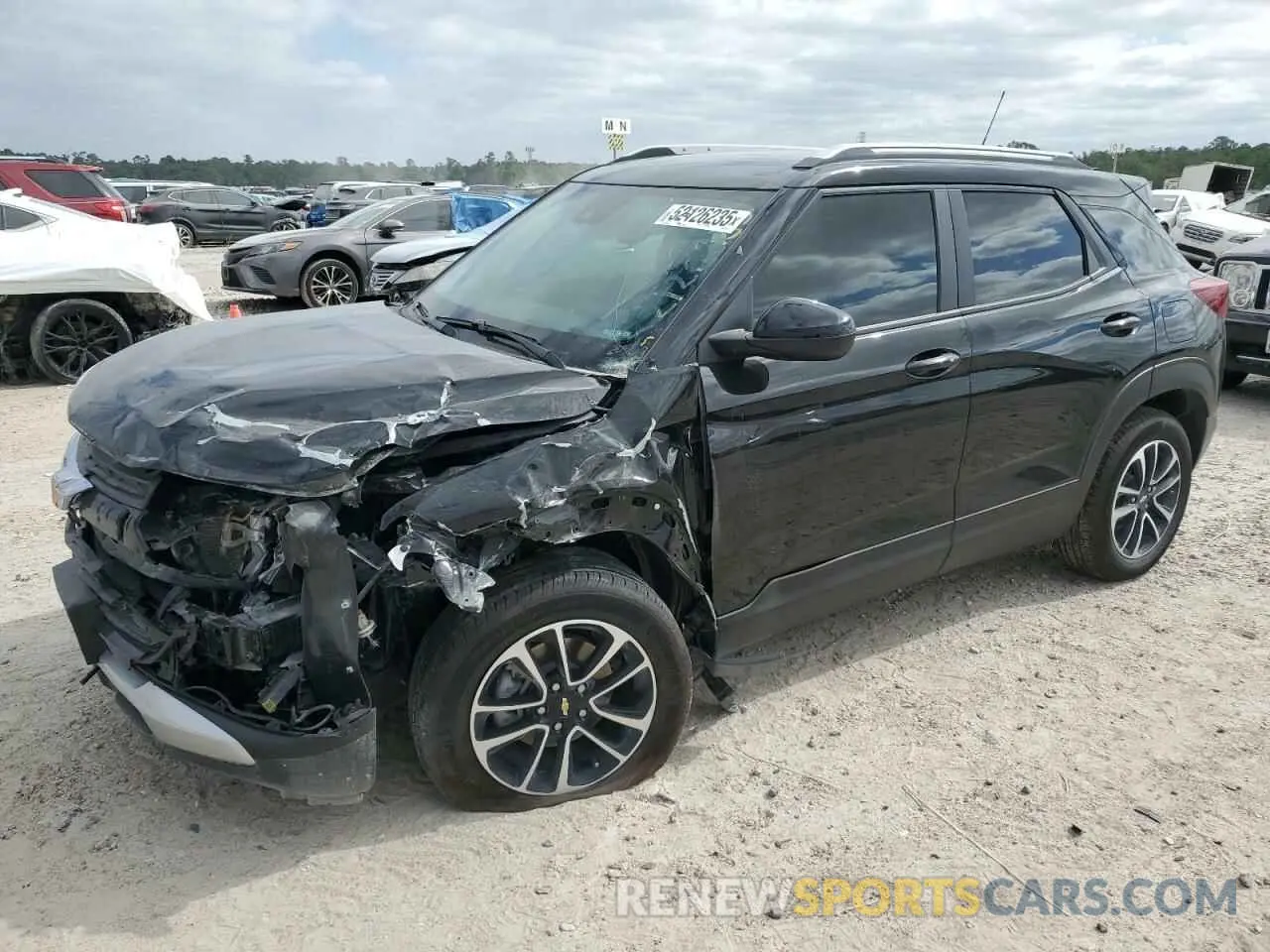 1 Photograph of a damaged car KL79MPSL8SB030508 CHEVROLET TRAILBLZR 2025