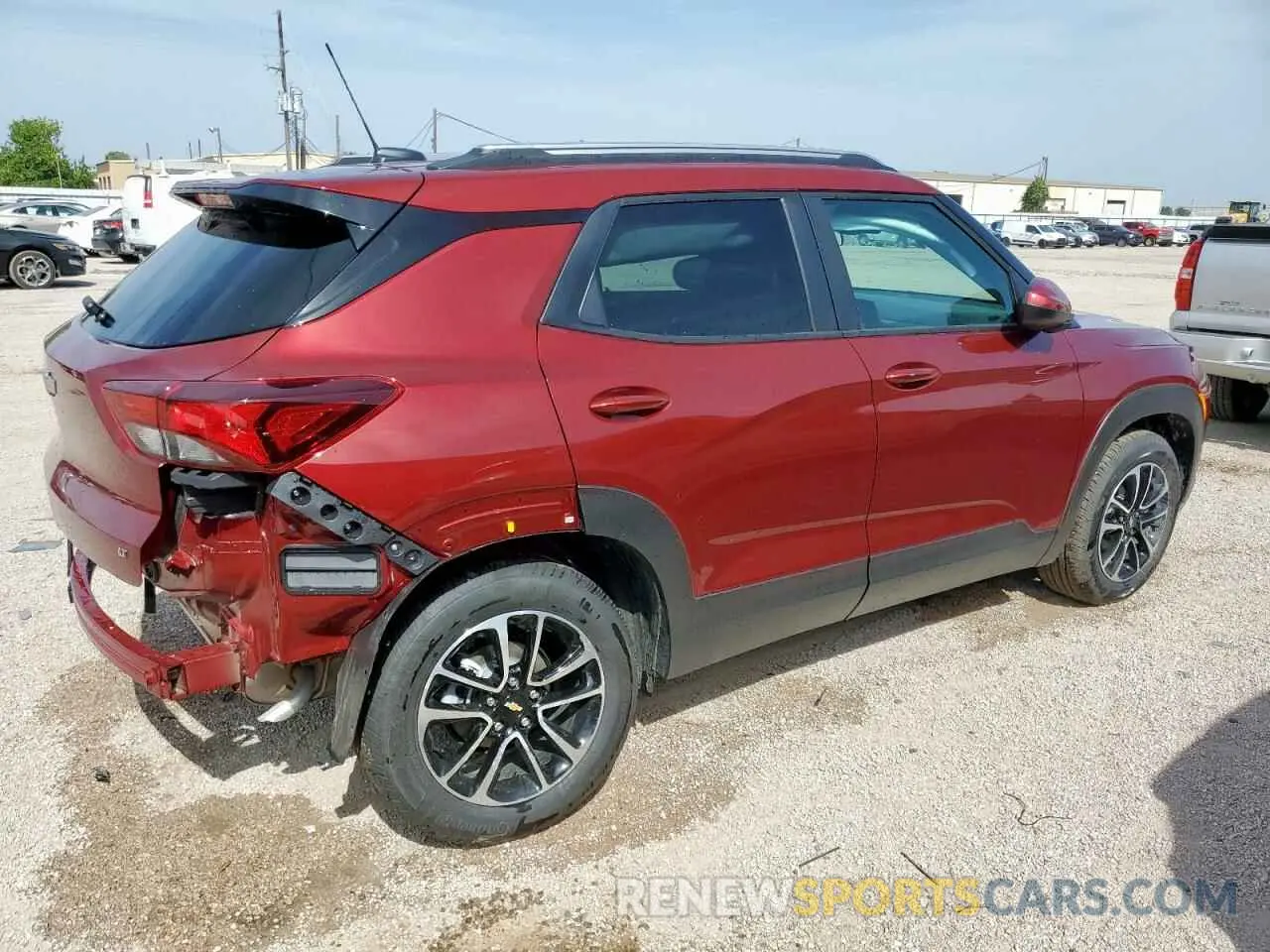 3 Photograph of a damaged car KL79MPSLXSB184444 CHEVROLET TRAILBLZR 2025
