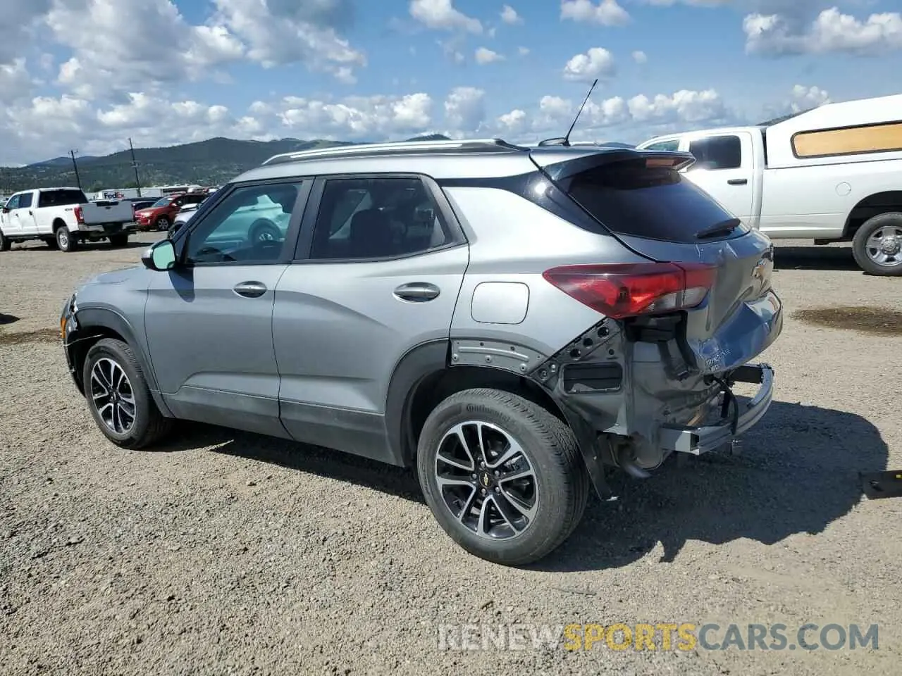 2 Photograph of a damaged car KL79MRSL0SB055737 CHEVROLET TRAILBLZR 2025