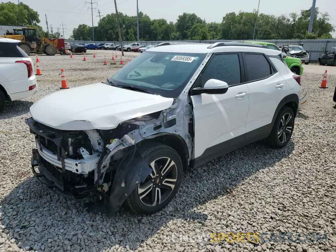 1 Photograph of a damaged car KL79MRSL1SB013769 CHEVROLET TRAILBLZR 2025