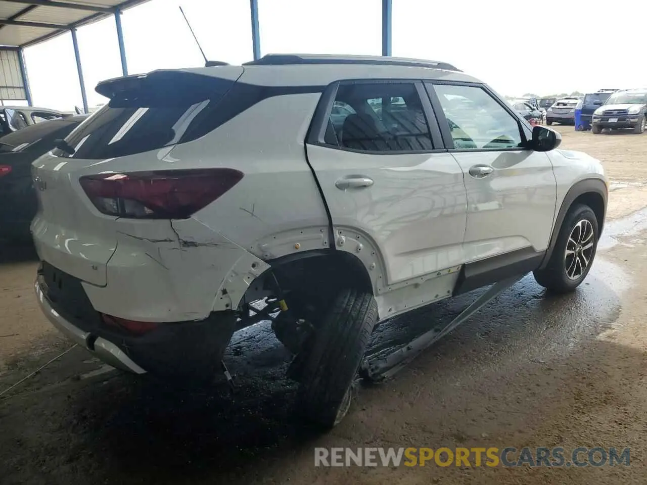 3 Photograph of a damaged car KL79MRSL5SB190695 CHEVROLET TRAILBLZR 2025