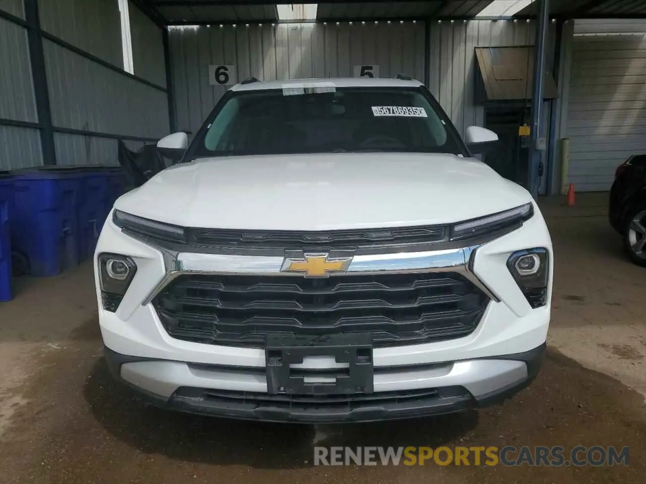 5 Photograph of a damaged car KL79MRSL5SB190695 CHEVROLET TRAILBLZR 2025