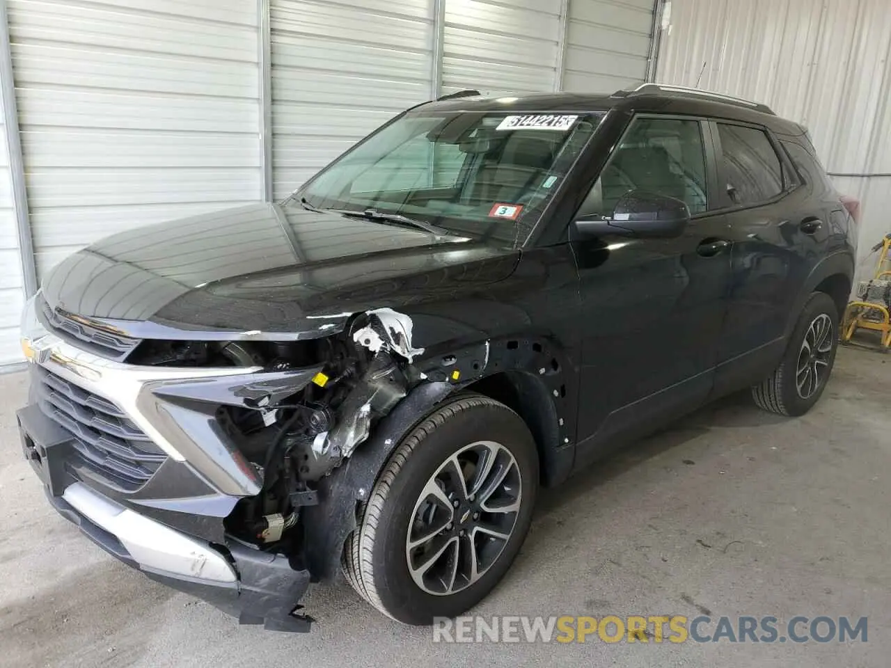 1 Photograph of a damaged car KL79MRSL7SB064077 CHEVROLET TRAILBLZR 2025