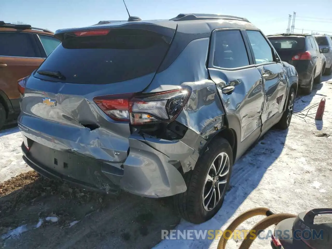3 Photograph of a damaged car KL79MRSL9SB057504 CHEVROLET TRAILBLZR 2025