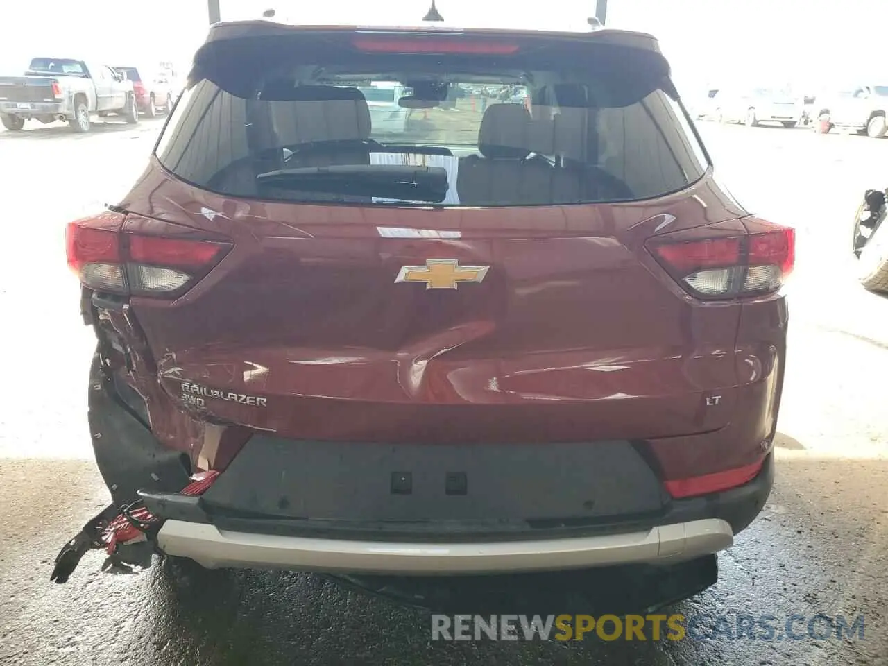 6 Photograph of a damaged car KL79MRSLXSB190806 CHEVROLET TRAILBLZR 2025
