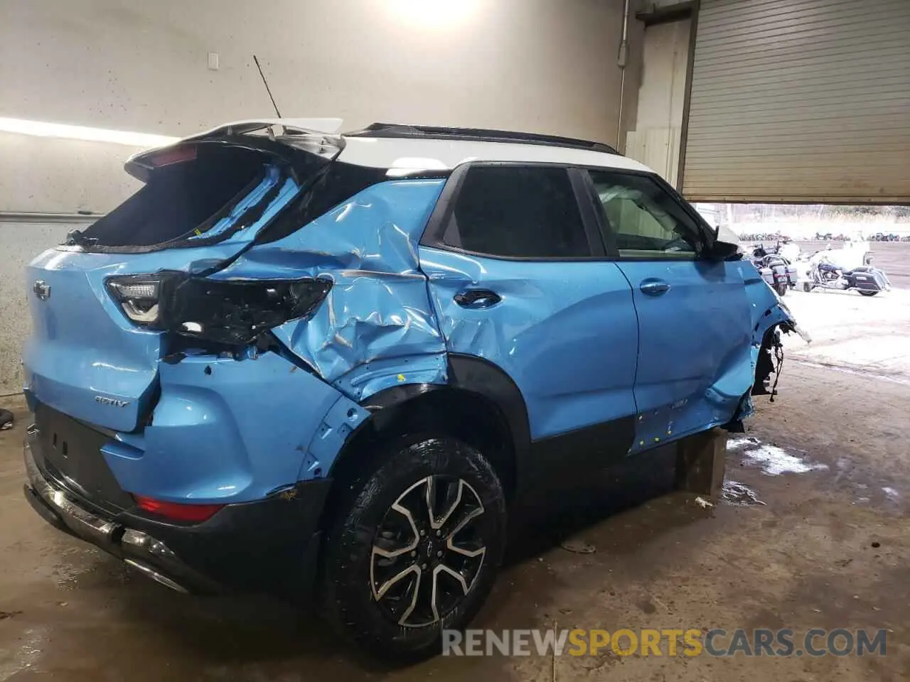 3 Photograph of a damaged car KL79MSSLXSB044459 CHEVROLET TRAILBLZR 2025